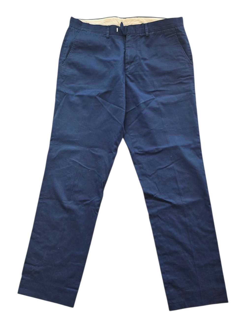 J. Crew Men's Navy Slim Bowery Chino Pants 32x32